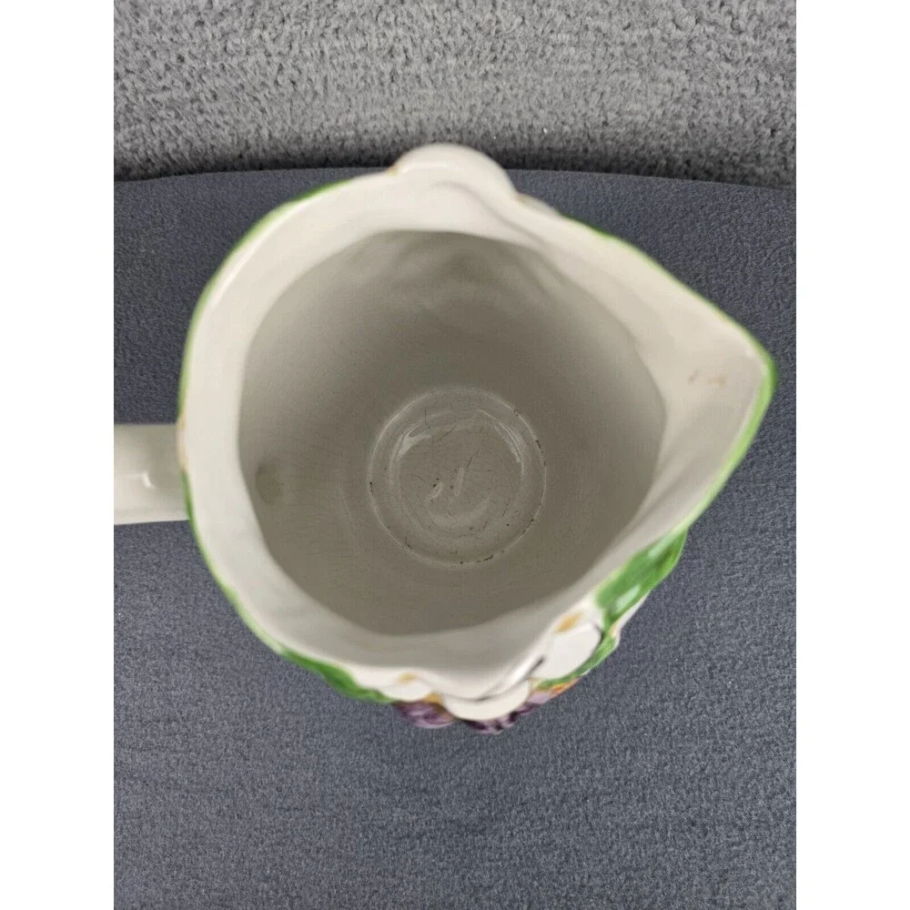 Vintage Jay Willfred Andrea by Sadek Pitcher Portugal French Country Boho MCM